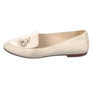 Loro Piana Suede Tassel Accents Loafers Women's Size: 6
